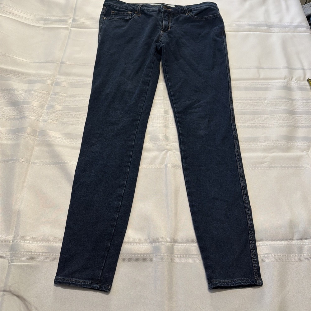 Abercrombie & Fitch Perfect Stretch Skinny Jeans Dark Wash Blue W27 Size 4